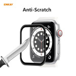 2 PCS For Apple Watch Series 6/5/4/SE 40mm ENKAY Hat-Prince 3D Full Screen PET Curved Hot Bending HD Screen Protector Film, For Apple Watch Series 6/5/4/SE 40mm
