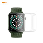 5枚セット Apple Watch Series 6/5/4/SE 40mm用 ENKAY Hat-Prince 3D フルスクリーン PET 曲面 ホットベンディング HD スクリーンプロテクターフィルム, Apple Watch Series 6/5/4/SE 40mm用