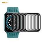 10枚セット ENKAY Hat-Prince 3D全面 ソフトPCエッジ + PMMA HDスクリーンプロテクターフィルム、Apple Watch 6/5/4/SE 44mm用、Apple Watch 6/5/4/SE 40mm用