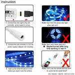 5M 5050 RGB LEDストリップライトWIFIスマートホーム電源キットセット（防水なし）