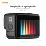GoPro HERO9 ENKAY Hat-Prince 3-in-1 0.2mm 9H 2.15D 保護カメラレンズ＆スクリーン強化ガラスフィルム