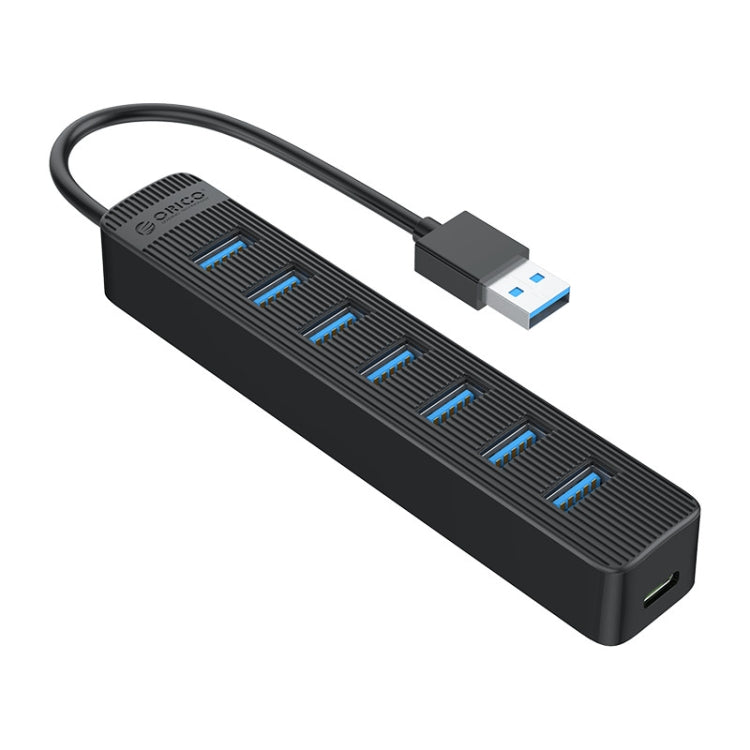 ORICO TWU3-7A-BK 7ポート USB 3.0 ハブ、TWU3-7A