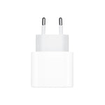 PD 20W シングルUSB-C / Type-Cインターフェース トラベルチャージャー、EUプラグ、実測20W EUプラグ