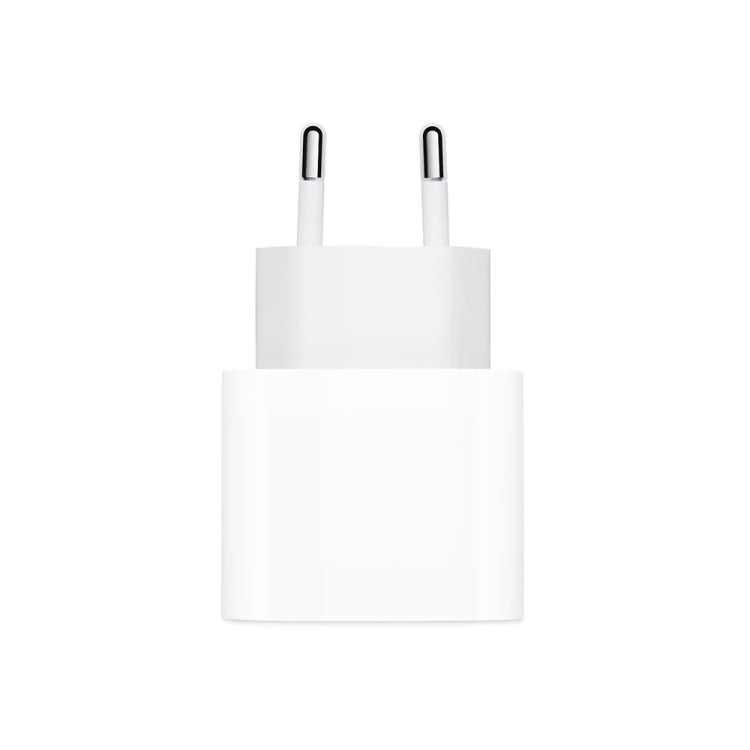 PD 20W シングルUSB-C / Type-Cインターフェース トラベルチャージャー、EUプラグ、実測20W EUプラグ