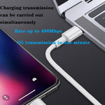 2-in-1 PD 20W シングルUSB-C / Type-Cポート トラベルチャージャー＋3A PD3.0 USB-C / Type-C to 8ピン高速充電データケーブルセット、ケーブル長：1m、USプラグ、20W 1m
