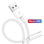 SDC-30W 2-in-1 USB to Micro USB データケーブル + 30W QC 3.0 USB + 2.4A デュアル USB 2.0 ポート 携帯電話 タブレット PC 用 ユニバーサル急速充電器 トラベルチャージャーセット、米国プラグ、Micro USB ケーブル付き、米国プラグ