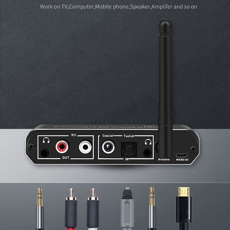 ZS-SGD09 3イン1 デジタル→アナログ Bluetooth 5.0 レシーバー＆トランスミッター