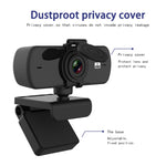 C5 400万画素オートフォーカス2KフルHDウェブカメラ360度回転USBドライバーフリーライブ配信ウェブカメラマイク付き、C5