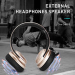 OneDer S3 2in1 ヘッドホン＆スピーカー ポータブルワイヤレスBluetoothヘッドホン ノイズキャンセリング オーバーイヤーステレオ