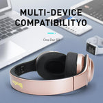 OneDer S3 2in1 ヘッドホン＆スピーカー ポータブルワイヤレスBluetoothヘッドホン ノイズキャンセリング オーバーイヤーステレオ