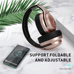 OneDer S3 2in1 ヘッドホン＆スピーカー ポータブルワイヤレスBluetoothヘッドホン ノイズキャンセリング オーバーイヤーステレオ