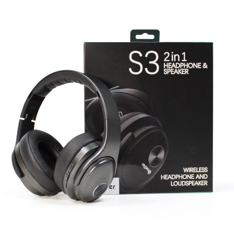 OneDer S3 2in1 ヘッドホン＆スピーカー ポータブルワイヤレスBluetoothヘッドホン ノイズキャンセリング オーバーイヤーステレオ