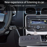 BR03 カード型カーBluetooth 5.0レシーバー スピーカー音楽ワイヤレスオーディオレシーバー Bluetoothハンズフリー通話対応