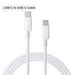 SDC-20W 2-in-1 PD 20W USB-C / Type-C トラベルチャージャー + 3A PD 3.0 USB-C / Type-C to USB-C / Type-C 高速充電データケーブルセット ケーブル長：1m USプラグ EUプラグ UKプラグ