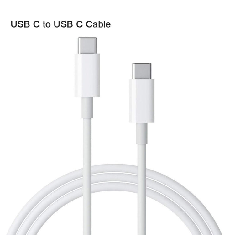 SDC-20W 2-in-1 PD 20W USB-C / Type-C トラベルチャージャー + 3A PD 3.0 USB-C / Type-C to USB-C / Type-C 高速充電データケーブルセット ケーブル長：1m USプラグ EUプラグ UKプラグ
