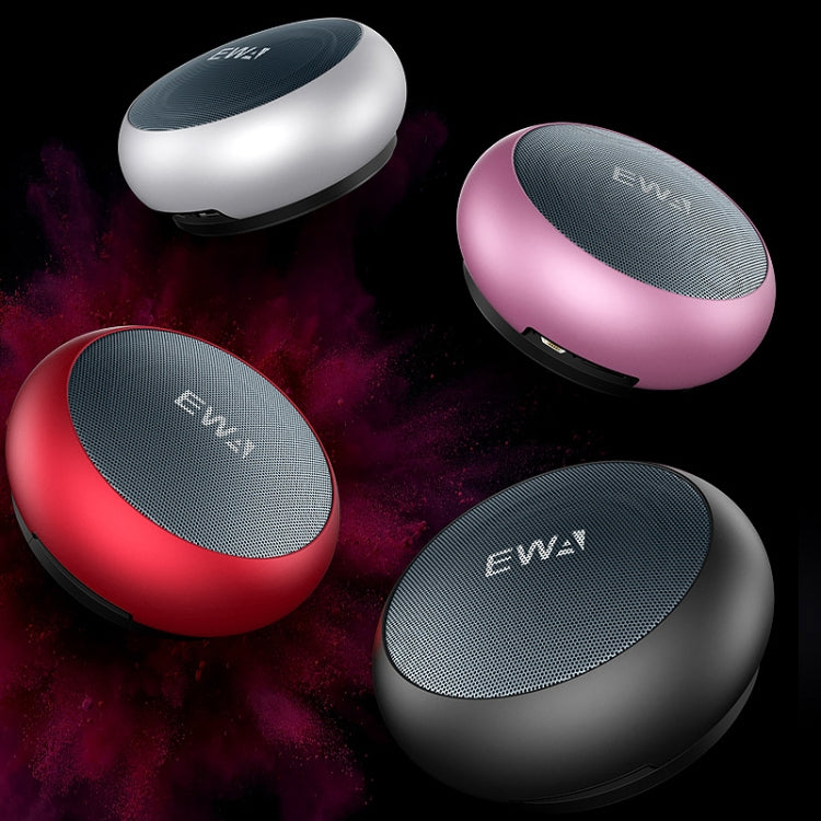 EWA A110 IPX5防水 ポータブルミニメタルワイヤレスBluetoothスピーカー 3.5mmオーディオ＆32GB TFカード＆通話対応