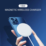 XJ-31 2イン1 15W マグネティックワイヤレス充電器 + PD 20W USB-C / Type-C トラベル充電器セット iPhone 12シリーズ対応、EUプラグ、USプラグ、UKプラグ