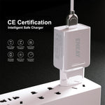 ENKAY Hat-Prince T006-1 18W USB QC 3.0 急速充電トラベル充電器パワーアダプター、EUプラグ