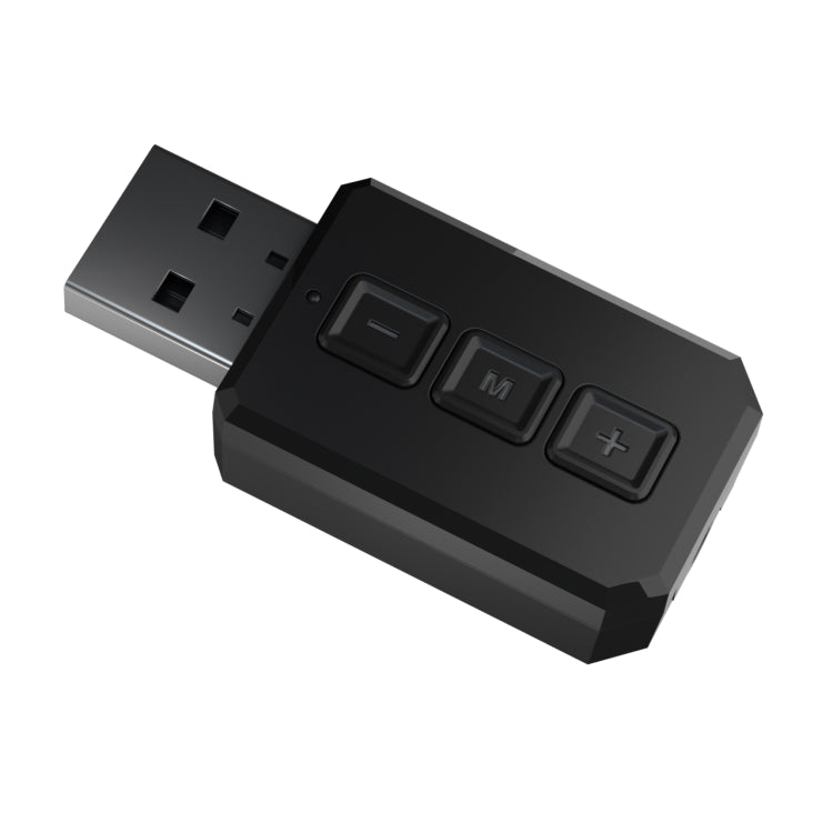 RT02 USB Bluetoothオーディオアダプター 受信・送信2-in-1 Bluetooth 5.0 ハンズフリー通話対応 カーブluetoothレシーバー