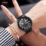Samsung Galaxy Watch 3 45mm用 2-in-1 ENKAY Hat-Prince 電気メッキソフトTPUケース＋0.2mm 9H 2.15D 曲面エッジ強化ガラスフィルム