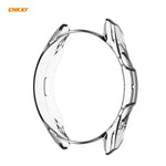 2-in-1 ENKAY Hat-Prince 透明ソフトTPUケース＋0.2mm 9H 2.15D 曲面エッジ強化ガラスフィルム、Samsung Galaxy Watch 3 45mm用