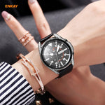 2-in-1 ENKAY Hat-Prince 透明ソフトTPUケース＋0.2mm 9H 2.15D 曲面エッジ強化ガラスフィルム、Samsung Galaxy Watch 3 45mm用