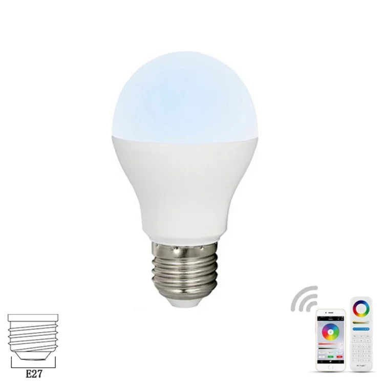 FUT017 6W デュアルホワイトLED電球 2.4GHz RF制御 WiFi対応 CCT調光可能