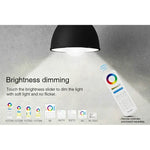 FUT012 E27 9W RGB + CCT LED電球ライト 100V-240V フルカラーリモコンスマート電球 WiFi 2.4Gワイヤレス