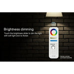 FUT105 12W RGB + CCT LED電球ライト E27 室内ライト 2.4Gリモートスマホアプリ制御 寝室リビングルーム AC100~240V