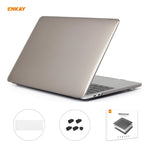ENKAY 3-in-1 クリスタルラップトップ保護ケース + EU版 TPUキーボードフィルム + 防塵プラグセット MacBook Pro 13.3インチ A1708（Touch Barなし）用