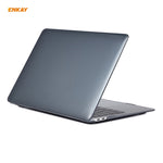 ENKAY 3-in-1 クリスタルラップトップ保護ケース + EU版 TPUキーボードフィルム + 防塵プラグセット MacBook Air 13.3インチ A1932 (2018) 用, MacBook Air 13.3インチ A1932 (2018) 用