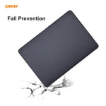 ENKAY 3-in-1 マットラップトップ保護ケース + EU版 TPUキーボードフィルム + 防塵プラグセット MacBook Air 13.3インチ A2179 & A2337（2020年）用