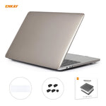 ENKAY 3-in-1 クリスタルラップトップ保護ケース + EU版 TPUキーボードフィルム + 防塵プラグセット MacBook Pro 16インチ A2141（Touch Barあり）用