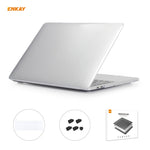 ENKAY 3-in-1 クリスタルラップトップ保護ケース + EU版 TPUキーボードフィルム + 防塵プラグセット MacBook Pro 16インチ A2141（Touch Barあり）用