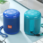 T&G TG519 TWS ハイファイ ポータブル Bluetoothスピーカー サブウーファー アウトドア ワイヤレスコラムスピーカー TFカード/FM/3.5mm AUX/Uディスク/ハンズフリー通話対応