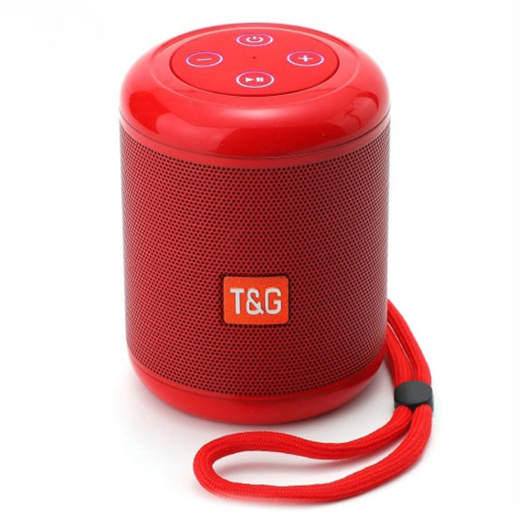 T&G TG519 TWS ハイファイ ポータブル Bluetoothスピーカー サブウーファー アウトドア ワイヤレスコラムスピーカー TFカード/FM/3.5mm AUX/Uディスク/ハンズフリー通話対応
