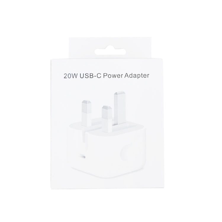 A234 20W PD 3.0 Type-C / USB-C インターフェース 折りたたみ式トラベルチャージャー、UKプラグ、20W