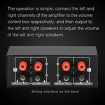 B050 パッシブスピーカー音量調整コントローラー 左右チャンネル独立音量調整 1チャンネル150W B050