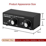 B050 パッシブスピーカー音量調整コントローラー 左右チャンネル独立音量調整 1チャンネル150W B050