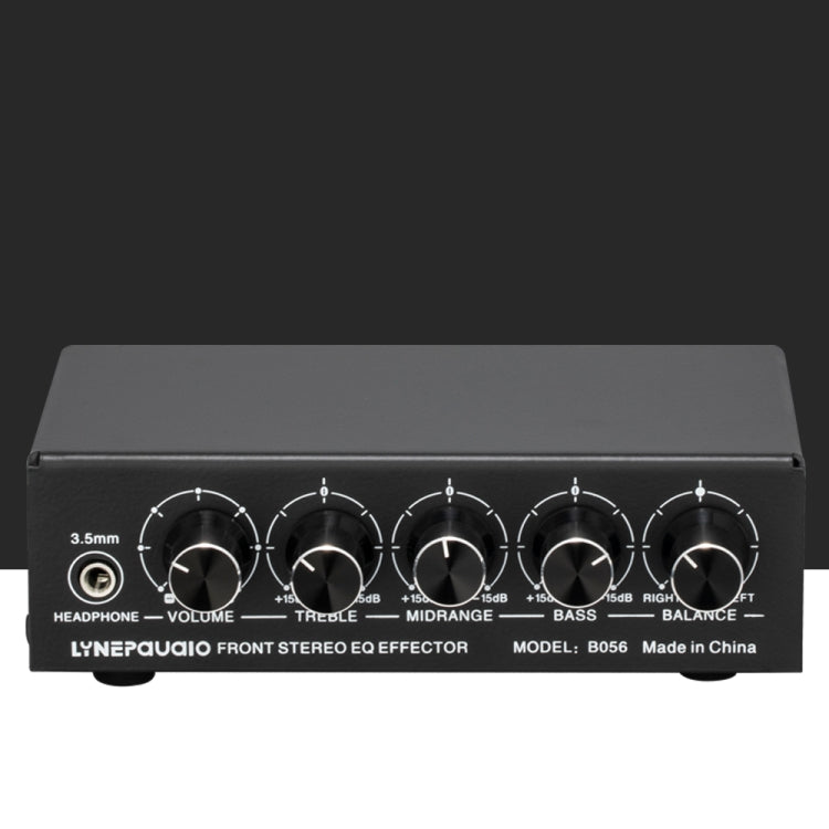 3チャンネルミキサーフロントステレオアンプ 高音／中音／低音調整 USB 5V電源 USプラグ B056