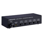 B032 2入力4出力パワーアンプサウンドスイッチャー スピーカー ロスレス音質 1チャンネルあたり300W スイッチ分配器 比較器 ヘッドセットモニタリング機能付き / オーディオ入力, B032