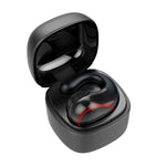 T25 オーバーイヤー Bluetooth 5.0 片耳インビジブルワイヤレスイヤホン 高音質通話 超長待機 骨伝導イヤホン