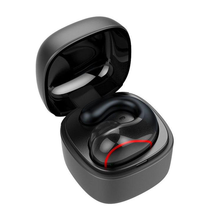 T25 オーバーイヤー Bluetooth 5.0 片耳インビジブルワイヤレスイヤホン 高音質通話 超長待機 骨伝導イヤホン