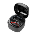 T25 オーバーイヤー Bluetooth 5.0 片耳インビジブルワイヤレスイヤホン 高音質通話 超長待機 骨伝導イヤホン