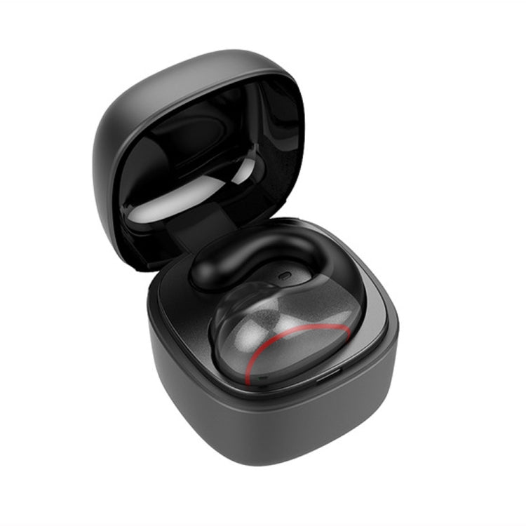 T25 オーバーイヤー Bluetooth 5.0 片耳インビジブルワイヤレスイヤホン 高音質通話 超長待機 骨伝導イヤホン
