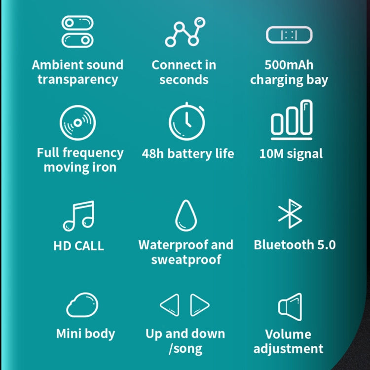 T25 オーバーイヤー Bluetooth 5.0 片耳インビジブルワイヤレスイヤホン 高音質通話 超長待機 骨伝導イヤホン