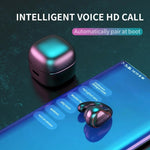 T25 オーバーイヤー Bluetooth 5.0 片耳インビジブルワイヤレスイヤホン 高音質通話 超長待機 骨伝導イヤホン