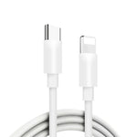 A2344 20W PD 3.0 Type-C / USB-C 折りたたみトラベル充電器＋USB-C / Type-Cから8ピン急速充電データケーブルセット、UKプラグ、長さ：1m、20W 8ピン長さ：1m