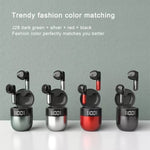 J28 TWSワイヤレスBluetoothイヤホン LEDデジタルディスプレイ HIFI音楽スポーツイヤホン