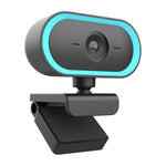 C11 2K画質 HD 歪みなし 360度回転 内蔵マイク 音声クリア 三脚付きウェブカメラ